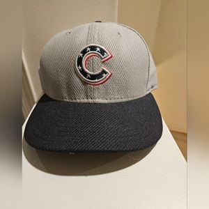 Chicago Cubs Stars and Stripes New Era 59Fifty Fitted Hat Size 7 1/8